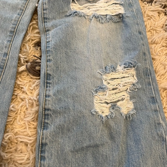 Parker Distressed Denim jeans PJ made in USA size 9 - Picture 2 of 5